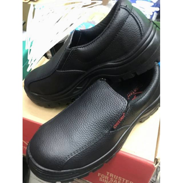 SEPATU SAFETY CHEETAH 3001H / Sepatu Kerja Proyek Sefti Pria Kulit Asli