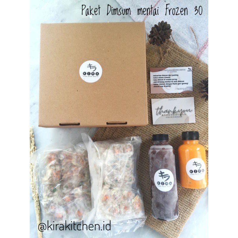 

Paket Dimsum Mentai Frozen Halal - Paket 30pcs Free Ongkir
