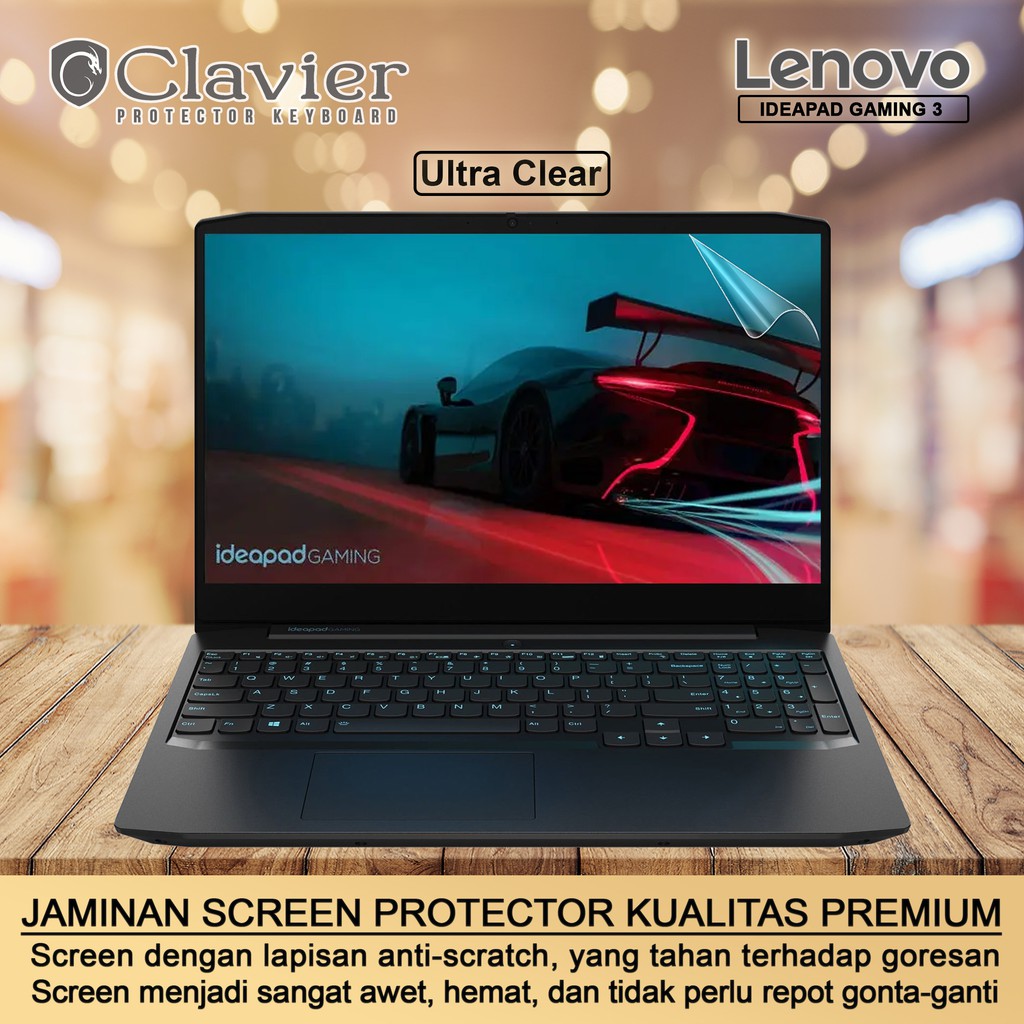 Jual Screen Protector Anti Gores Lenovo IdeaPad Gaming 3-15 3i-15 Clear