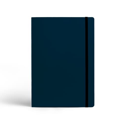 

Notebook A5 Blank Navy 087