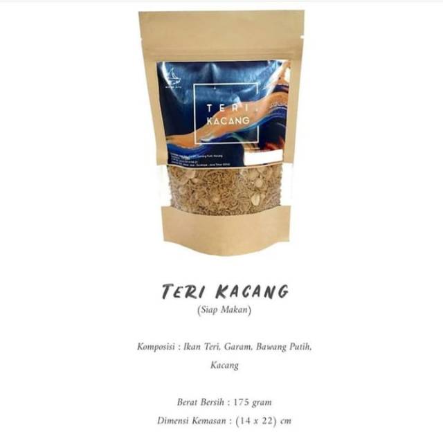 

Teri kacang siap makan