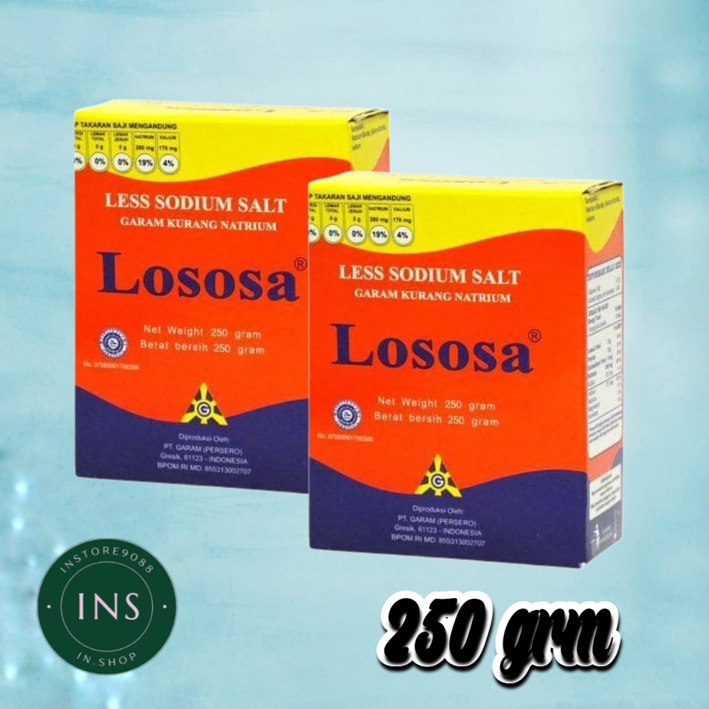 

Lososa Garam Sehat Rendah Antrium 250gr