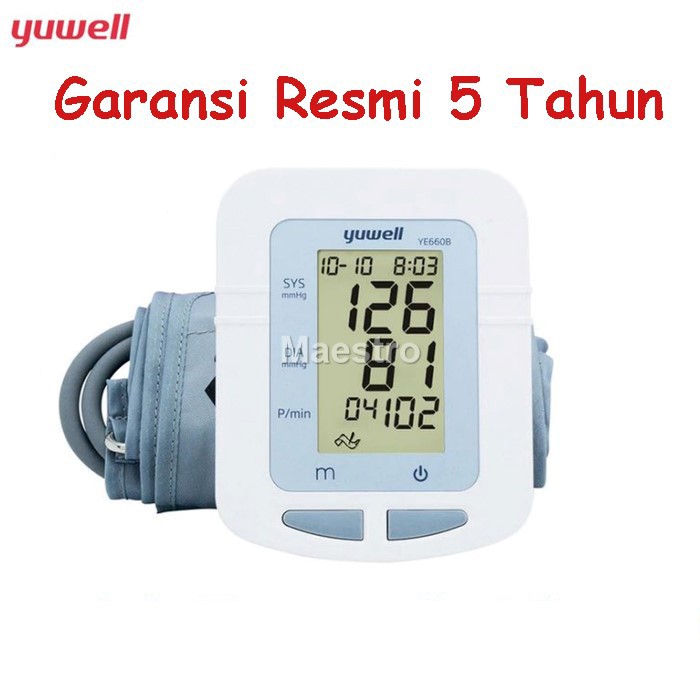 Tensimeter Digital Yuwell YE660B Alat Ukur Tensi Tekanan Darah Lengan