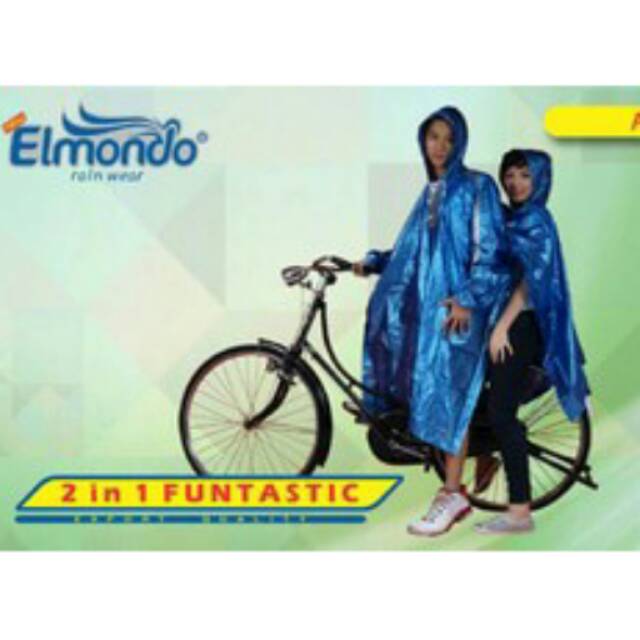 Jas Hujan Elmondo Poncho Funtastic