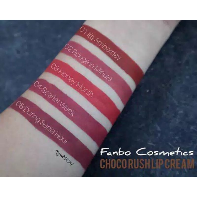 Fanbo Choco Rush Lip Cream