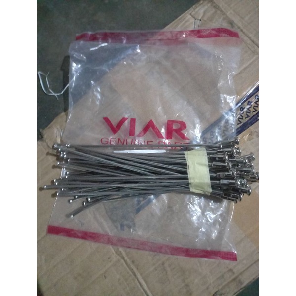 jari jari depan R21 viar cross x 250cc