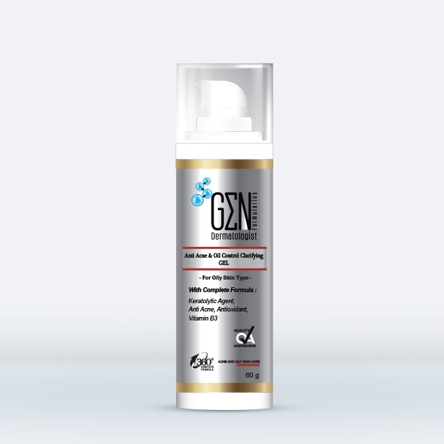 Gen Anti Acne &amp; Oil Control Clarifying Gel (For All Skin Types) 50ml