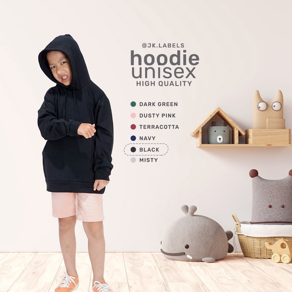 HOODIE UNISEX HIGH QUALITY SWEATER ANAK / HOODIE HANGAT BAJU ANAK 1 - 8 TAHUN