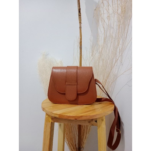 Slingbag Wanita Carel Tas Selempang Cewek Perempuan Tali Terbaru IrvanBagshop - tas bahan kulit sintetis