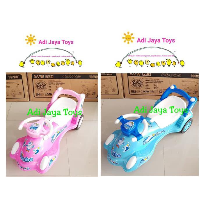 Mobil dorong si lumba lumba yotta - skuter scooter anak - magic car