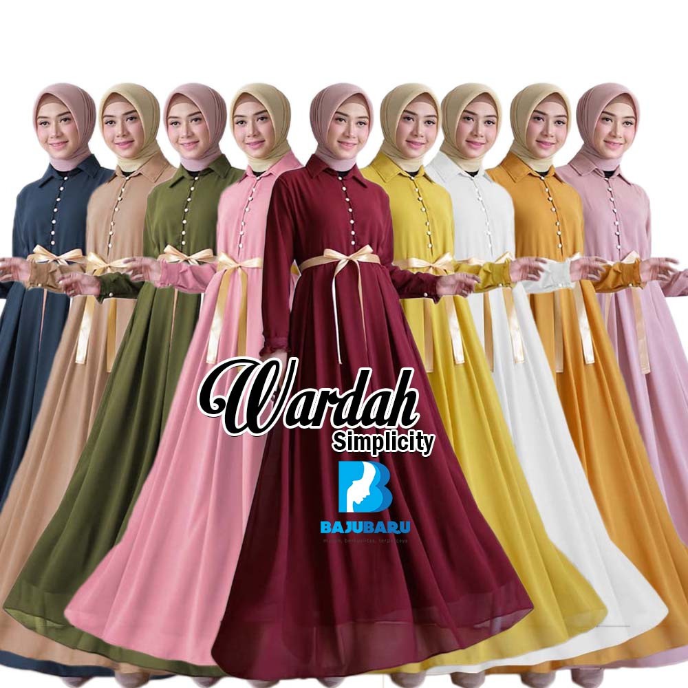 Gamis Busui Polos Warda Simplicity