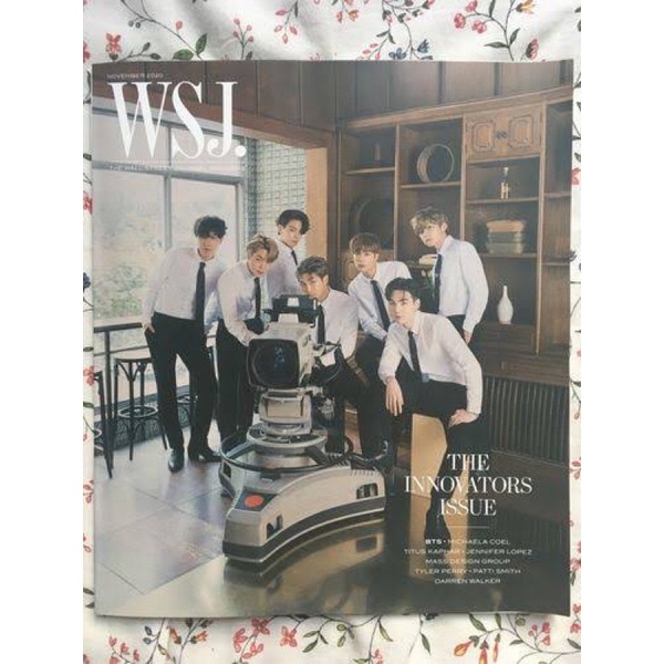 READY STOCK OFFICIAL WSJ MAGAZINE BTS EDITION