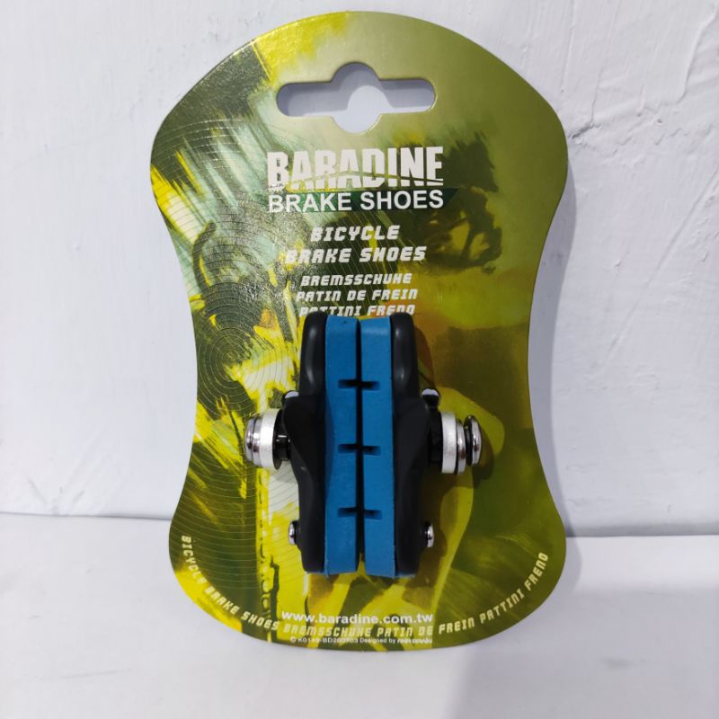 Kampas baradine brake shoes pad ubrake Velg carbon