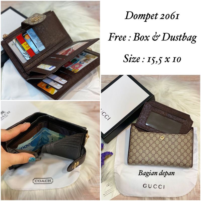 MC New Dompet Flip Sedang Kode 2061 Free Box