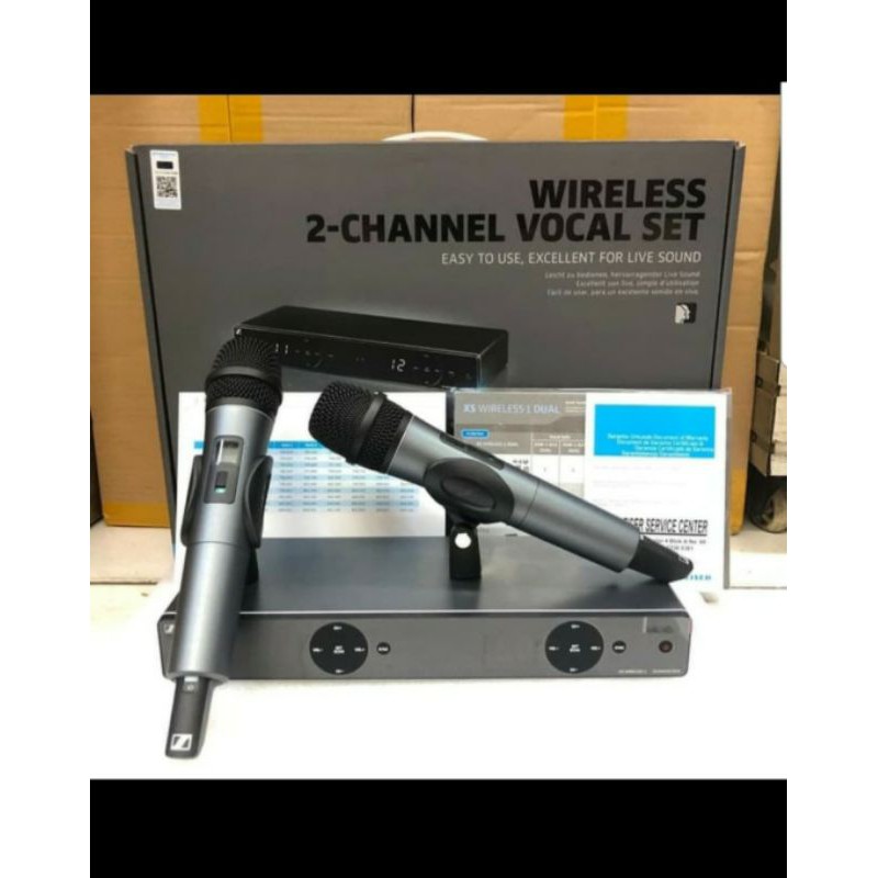 Mic Wireless SENNHEISER XSW-1 835 dual Handheld Microphone ORIGINAL