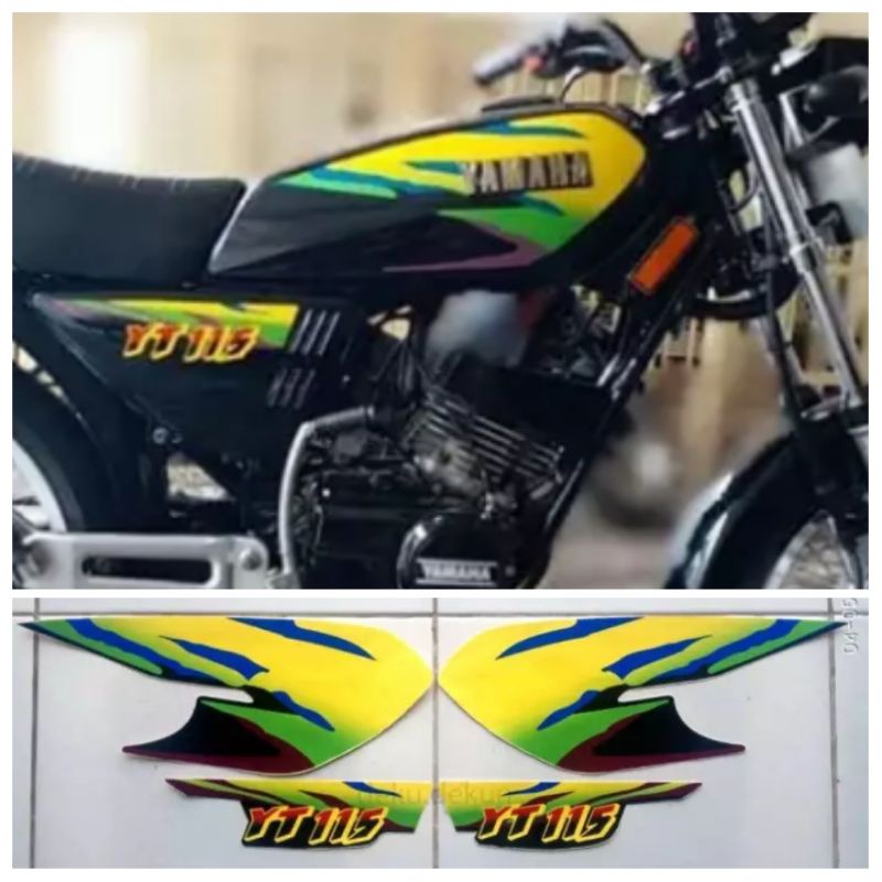 STIKER STRIPING YT YAMAHA 115