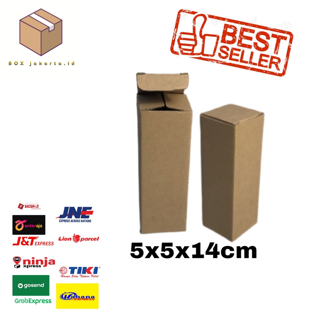 

KARDUS KARTON BOX DIE CUT Kardus uk.5x5x14 cm....Die Cut kotak box model Botol