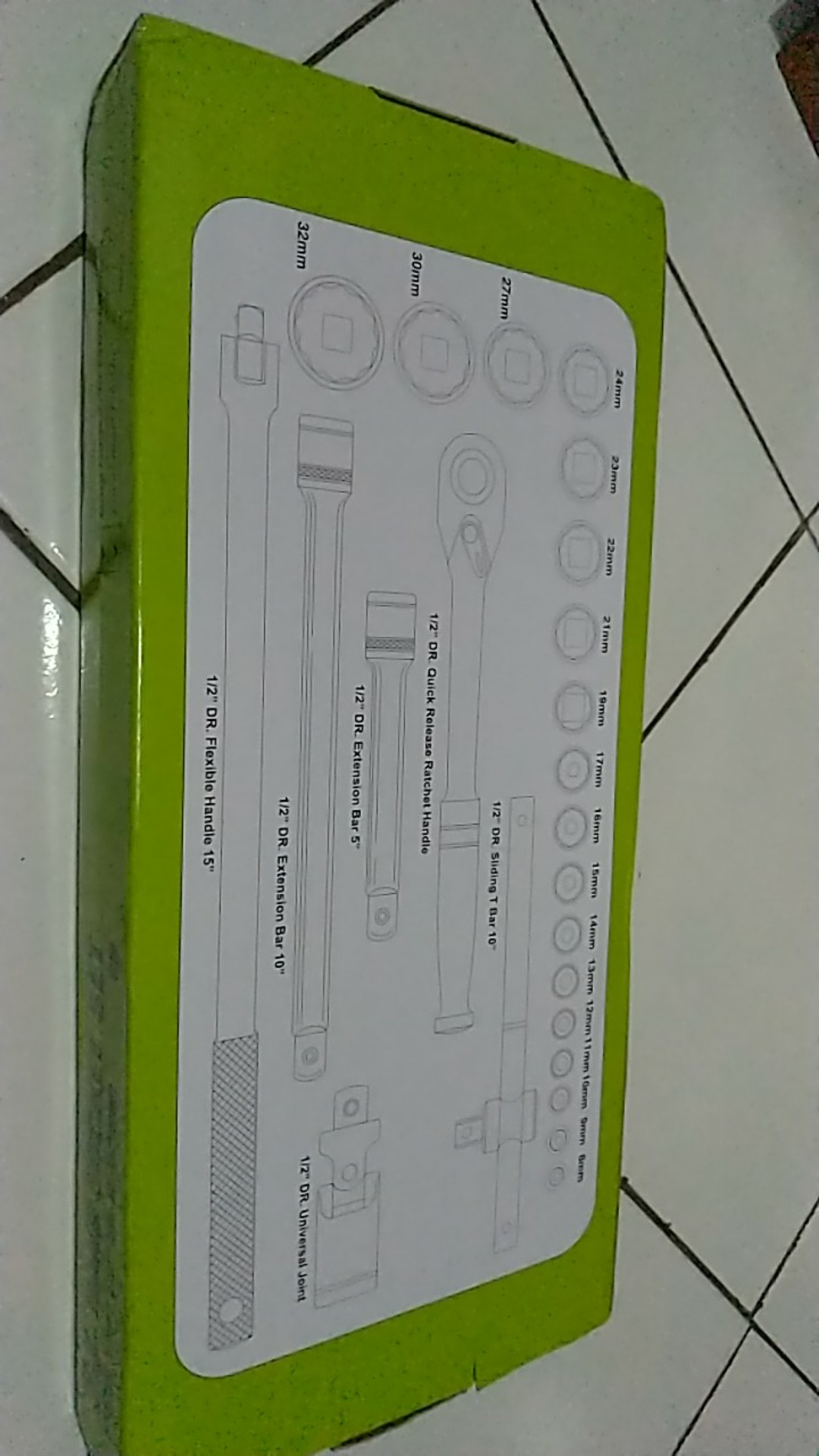 (tekiro)kunci Sock 24pc Tekiro