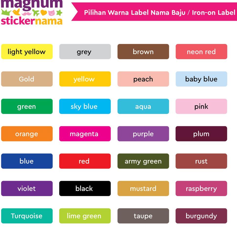 

Diskon | OnG Label Nama Baju, Label Nama Kain, Label Setrika, Iron-On Label Gambar Hello Kitty |Trend@kekinian