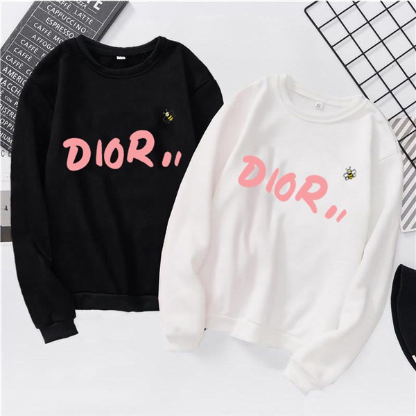 ⭐️⭐️⭐️⭐️⭐️ BAJU DiorDesigner Men Womens Sweaters New Brand Cap Fleece Luxury Sweatshirts Fashion Cas