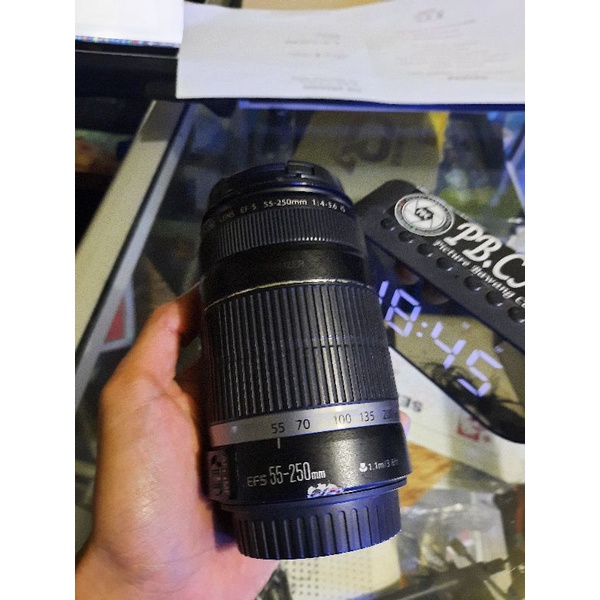 Lensa Canon 55-250 mm