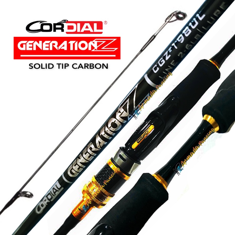 Joran UL Cordial GENERATION Z I SAMURAI X I GENERATION Z Travel I Casting Rod I Solid Tip Carbon