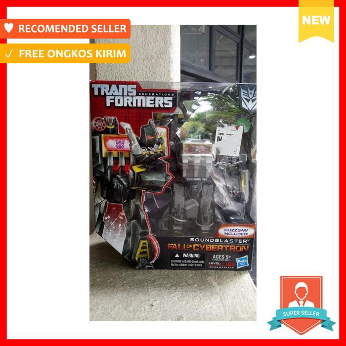 TRANSFORMERS SOUNDBLASTER SOUNDWAVE FALL OF CYBERTRON VOYAGER CLASS