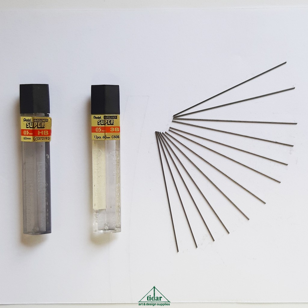 

Refil / Refill Mechanical Pencil / Isi Pensil Mekanik Pentel 0,5