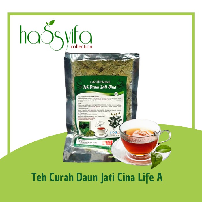 Jual Teh Daun Jati Cina Original 100 Alami Curah Jaticina Teh Pelangsing Teh Peluntur 0254