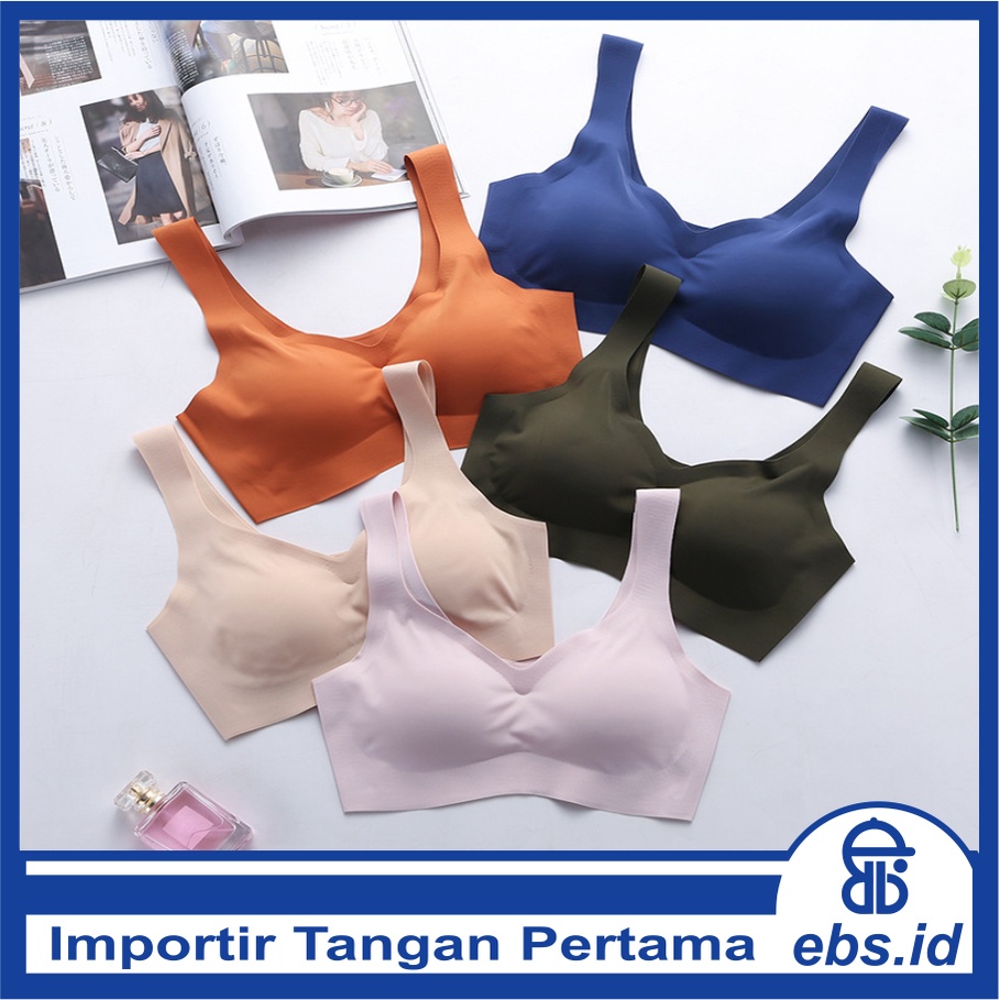 𝐄𝐁𝐒 ✅ PW078 Pakaian Wanita Fashion Seamless Sport Olahraga Elastis Women PW078