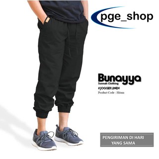  Celana  Jogger  Linen Bunayya Sunnah Clothing Shopee 