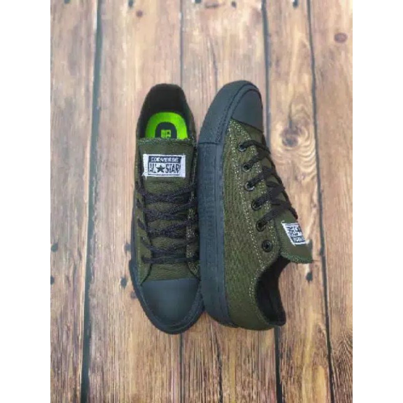 SEPATU CONVERSE BLACK ARMY CHUCK TAYLOR MADE IN VIETNAM