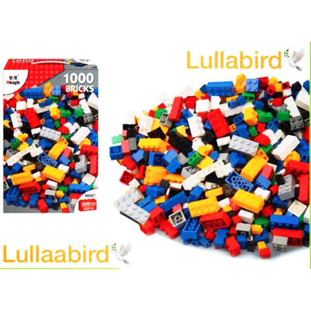 HZ Mainan Anak Brick / Balok 1000pcs / Bulding blocks 1000pcs