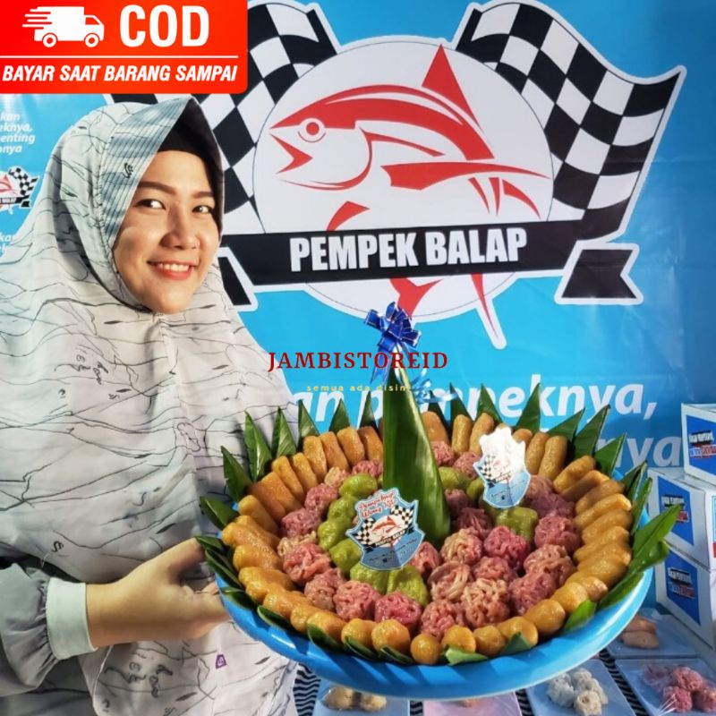 

(JAMBISTOREID) PO 1 HARI Tumpeng Pempek Perayaan Acara Selamatan Syukuran Kue Ulang Tahun Launching Toko Produk Unik Pempek Cake Tart Original Jambi