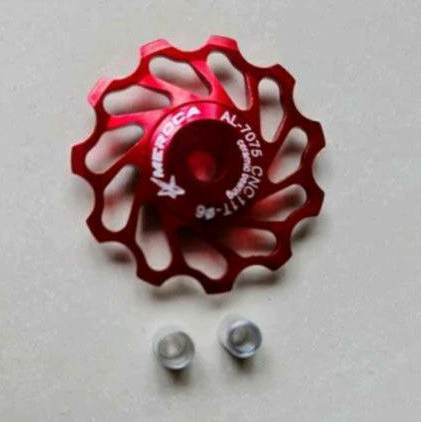 Pulley Ceramic Bearing Meroca RD Rear Derailleur Sepeda Lipat MTB Road