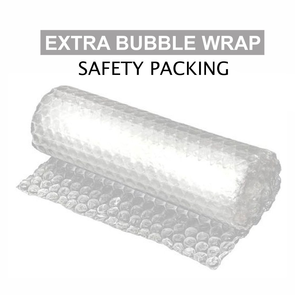 

Tambahan Extra Buble Wrap Untuk SAFETY PACKING