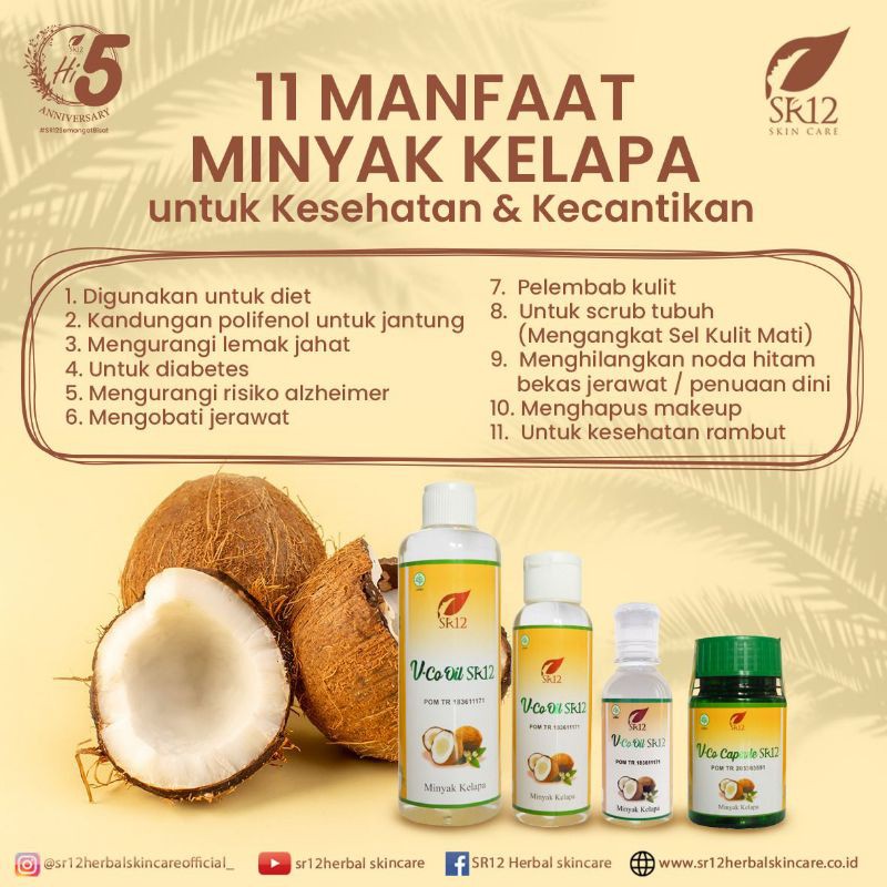 

VICO OIL SR12/minyak kelapa seribu manfaat