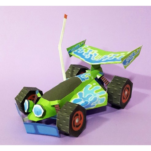 RC Car Toy Story Papercraft