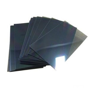 Polarizer Polarized Plastik Film Panel LCD 19 inch 45 Derajat