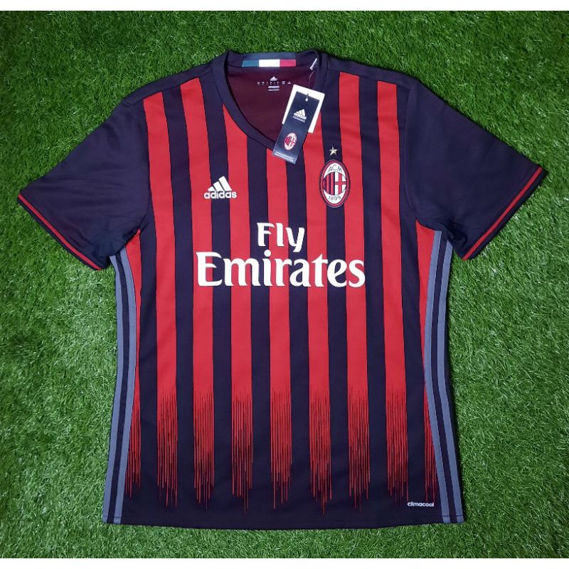 Jersey AC Milan Original 2016 2017 Home Bnwt