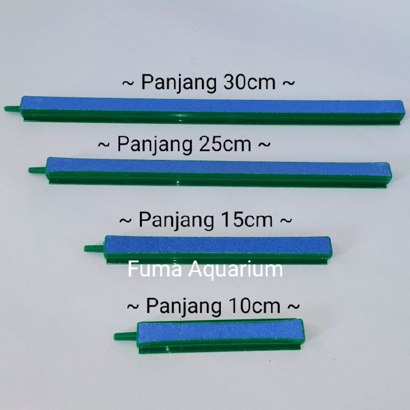 Batu Airstone Panjang 15cm(6inch) Batu Aerator Pemecah Gelembung Model TY