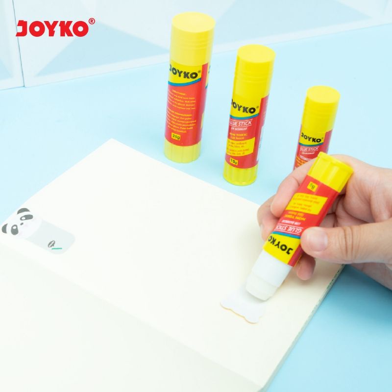 Lem Kertas Joyko Glue stick lem batangan 8g 15g 25g 12pcs