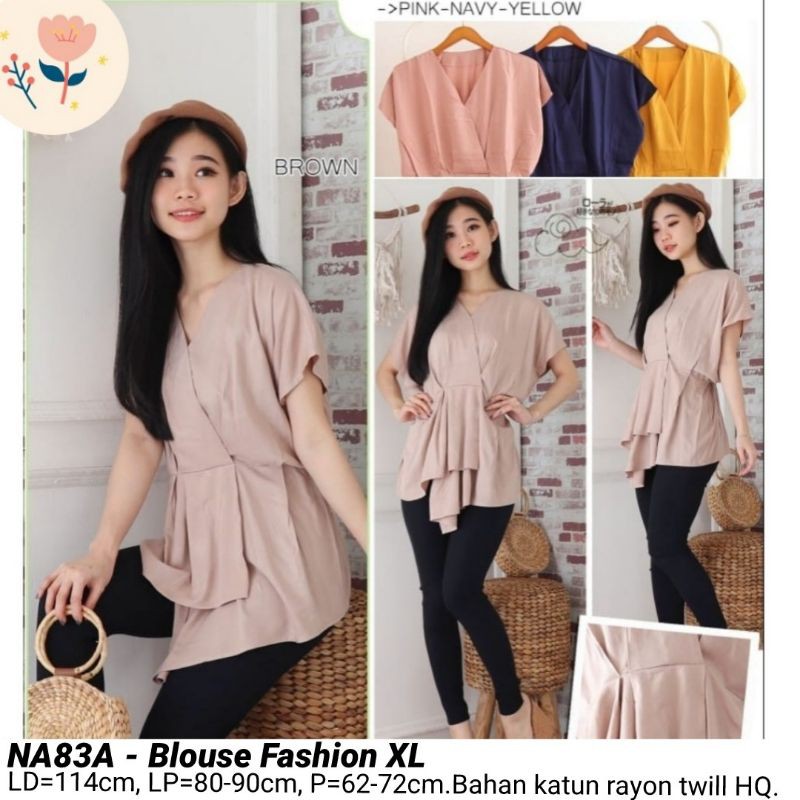 BIGSIZE BLOUSE MIMI XL ATASAN CEWEK JUMBO FASHION WANITA MURAH