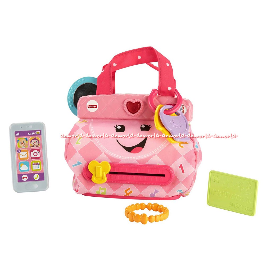 Fisher Price My smart Purse Mainan Tas Hp Untuk Bayi Balita