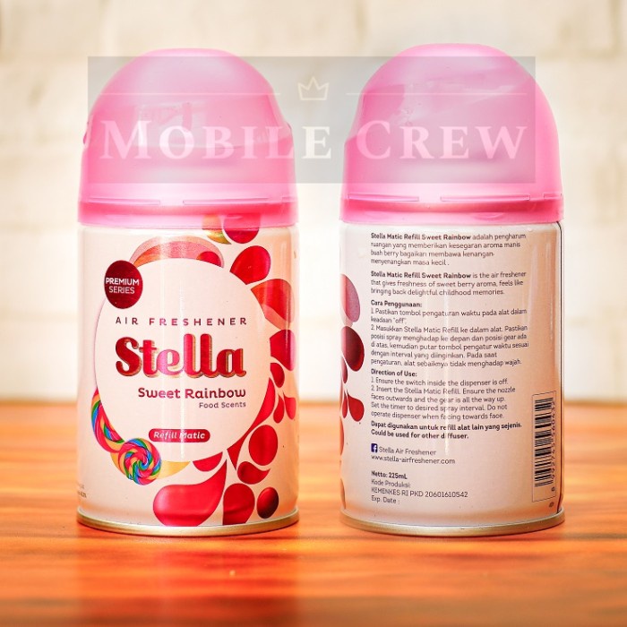 Refill Pengharum Ruangan Stella Matic (Premium) Sweet Rainbow