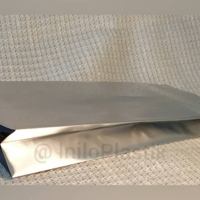 @25pcs Kantong Kemasan Gusset / Alumunium Foil Gusset