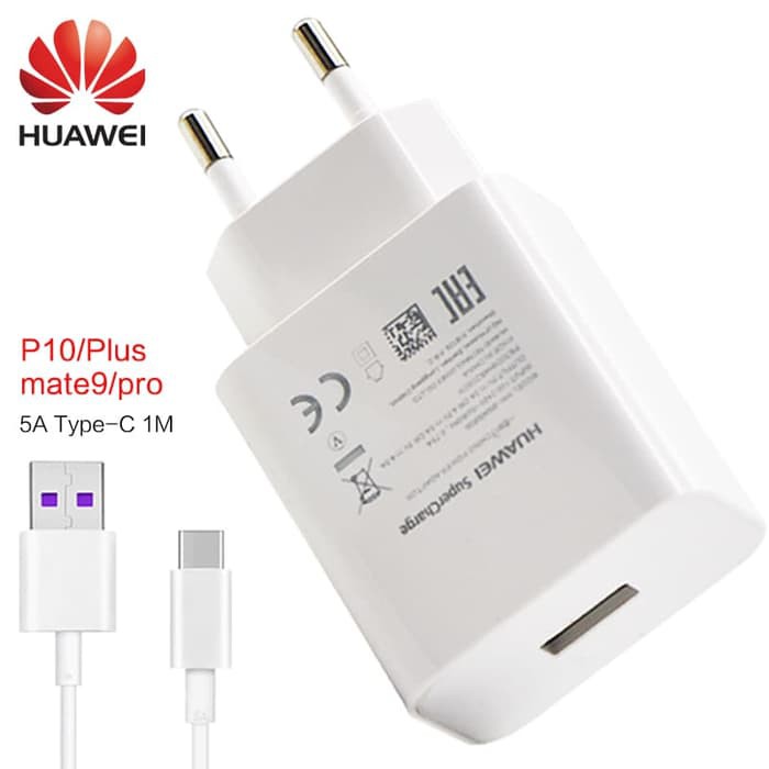 [COD] pasarbb Super Charge Charger Original Casan hp Huawei P10-plus-mate9-proDll type C