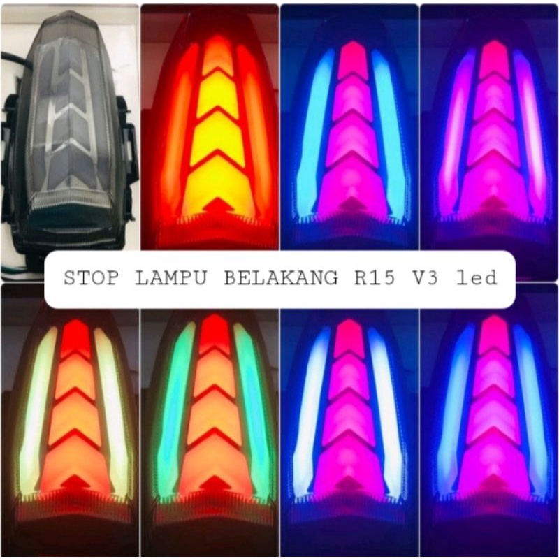 lampu stop belakang r15 v3 3in1 lampu stop belakang r15 v3 3in1 r15 v3 (PNP)