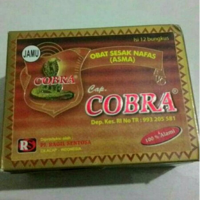 Jamu Sesak Napas (Asma) cap Cobra