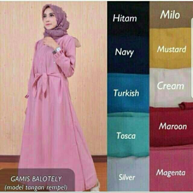 GAMIS BALOTELI BUSUI GAMIS BALOTELI UMBRELLA MAYUNG GAMIS BALOTELI BUSUI GAMIS POLOS BUSUI